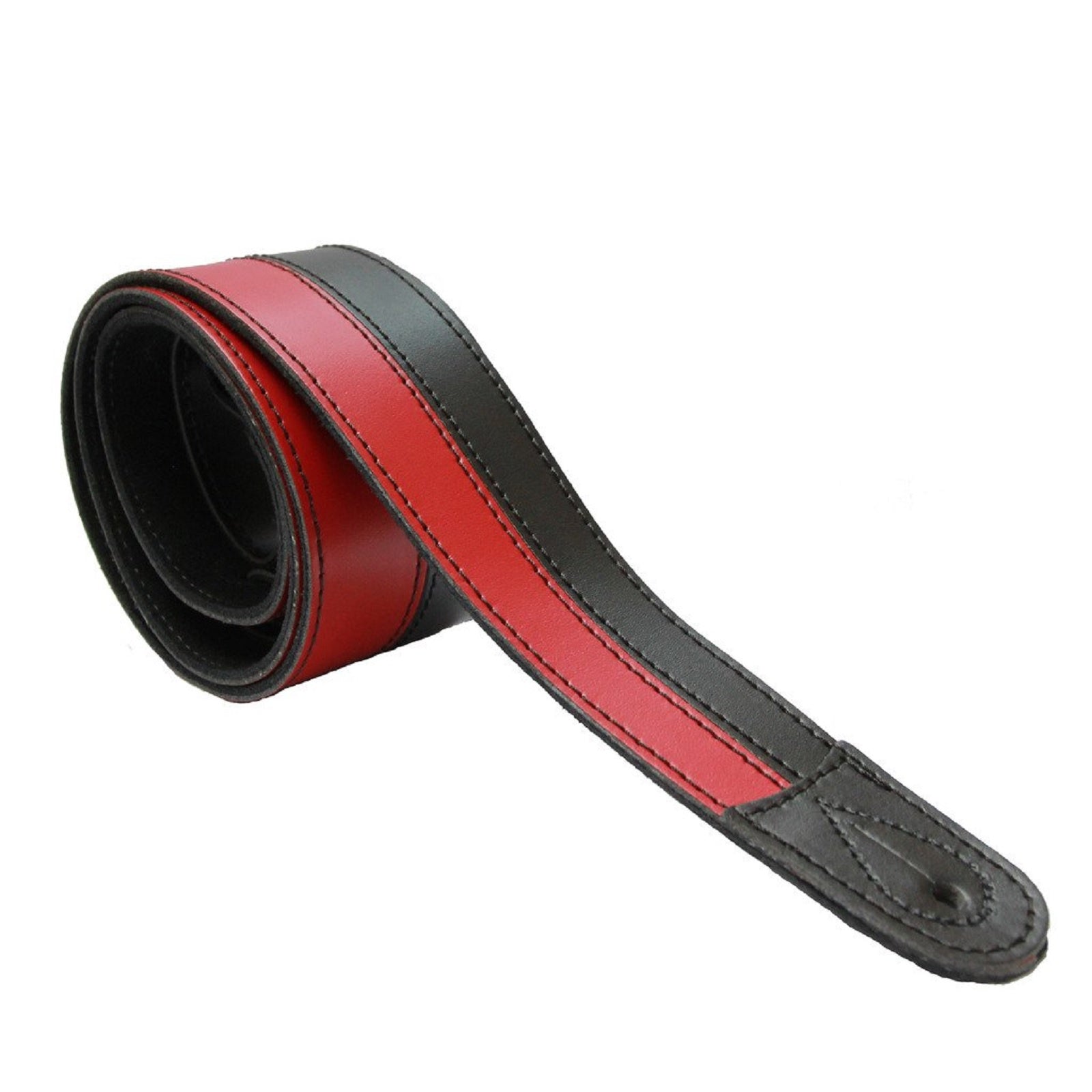 Leathergraft Leather two tone guitar straps