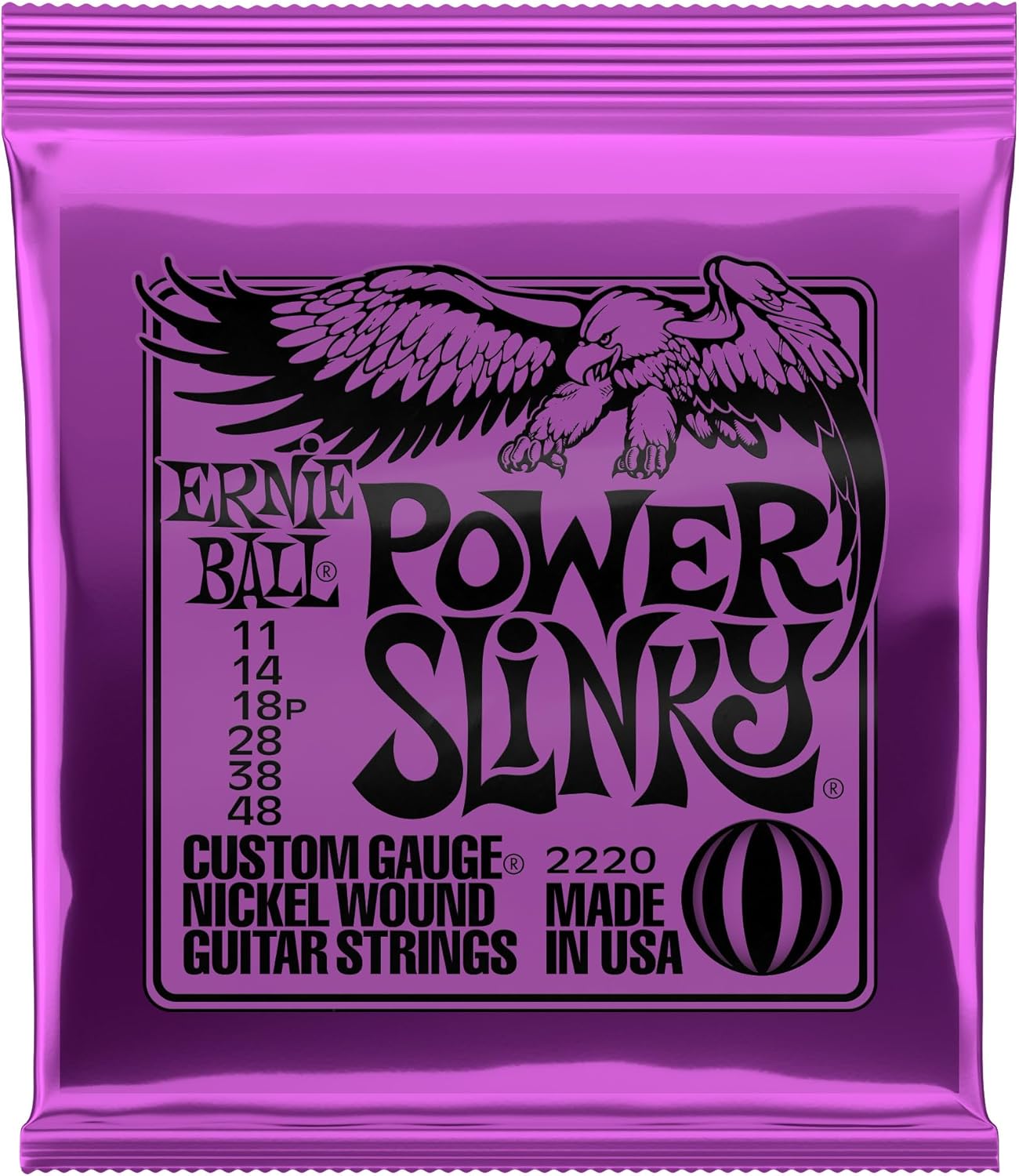 Ernie Ball Power Slinky Electric Guitar Strings