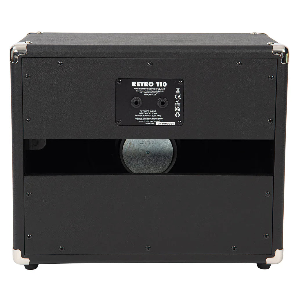 Retro 110 Series Extension Cabinet. Black
