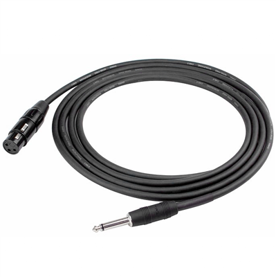 Kirlin Deluxe Mic Lead FEM/XLR-JACK 25FT